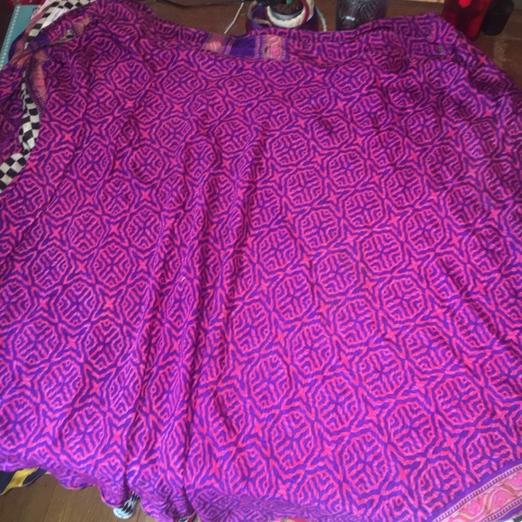 Darn Good Yarn Sari Wrap Skirt (new) - Picture 1 of 8